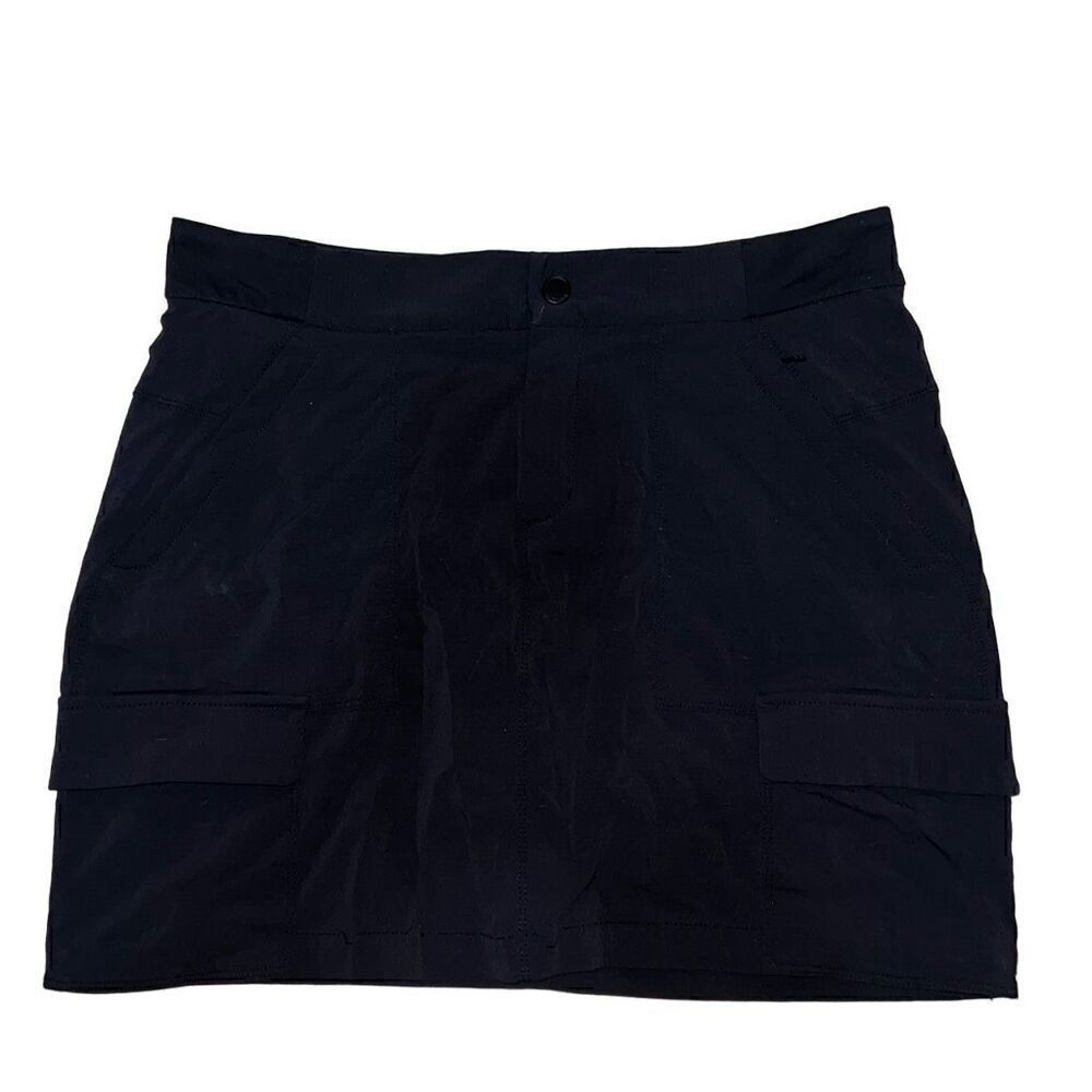 Athleta Trekkie 2.0 Skort Skirt Built-in Shorts Cargo Pockets Outdoors Sz 14